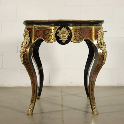 Table Style Boulle Bronze Doré - France XIX Siècle