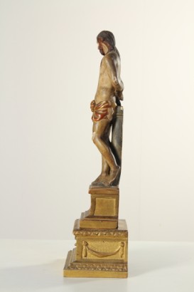 antiquariato, oggettistica, cristo alla colonna, fine XVIII secolo