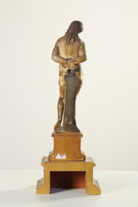 antiquariato, oggettistica, cristo alla colonna, fine XVIII secolo