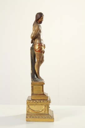 antiquariato, oggettistica, cristo alla colonna, fine XVIII secolo