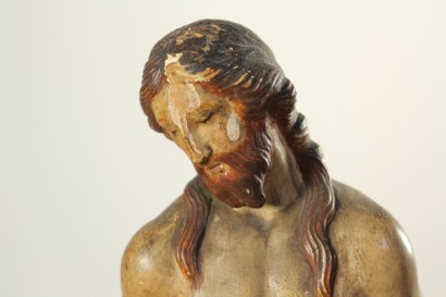 antiquariato, oggettistica, cristo alla colonna, fine XVIII secolo