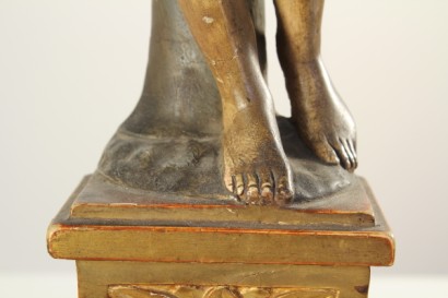 antiquariato, oggettistica, cristo alla colonna, fine XVIII secolo