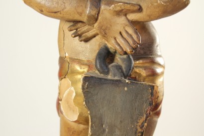 antiquariato, oggettistica, cristo alla colonna, fine XVIII secolo