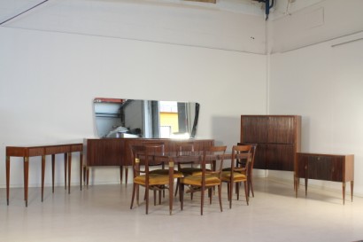 modernariato, mobilio, consolle, paolo buffa, consolle in stile paolo buffa, consolle anni 40, consolle anni 50, modernariato anni 40, modernariato anni 50