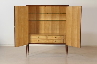 modernariato, mobilio, mobile bar in stile paolo buffa, mobile bar, modernariato anni 40, modernariato anni 50, paolo buffa