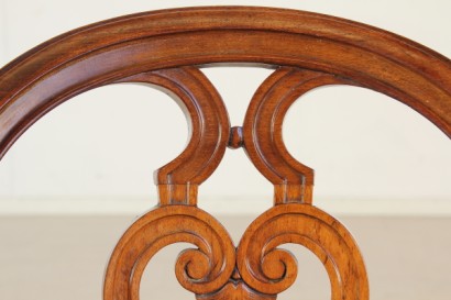 antiquariato, sedie, poltrone, divani, gruppo 6 sedie mogano, sedie mogano, antiquariato 800, sedie 800, gruppo 6 sedie