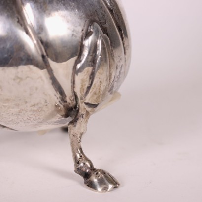 antiquariato, oggettistica, antiquariato oggettistica, oggettistica antica, oggettistica antica italiana, oggettistica di antiquariato, oggettistica neoclassico, oggettistica del 800,Cioccolatiera in Argento Lombardo Veneto%2