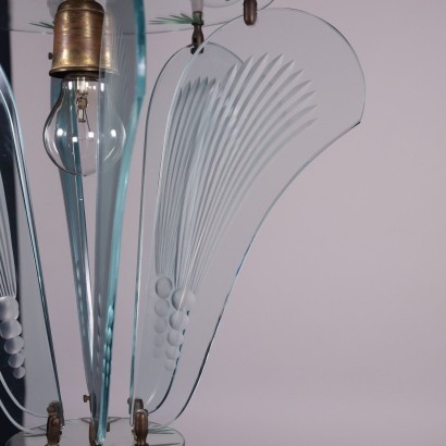 modernariato, modernariato di design, lampadario, lampadario modernariato, lampadario di modernariato, lampadario italiano, lampadario vintage, lampadario anni '60, lampadario design anni 60,Lampada Anni 40-50