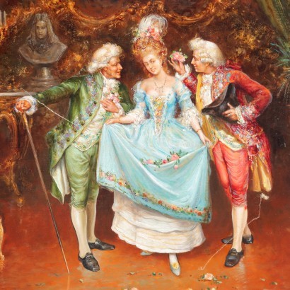 Pablo D'Espinosa, Gallant scene, Pablo D'Espinosa, Pablo D, Pablo D, Pablo D