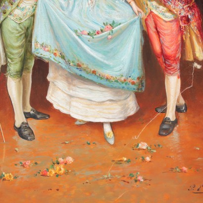 Pablo D'Espinosa, Gallant scene, Pablo D'Espinosa, Pablo D, Pablo D, Pablo D