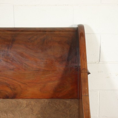 antiquariato, letto, antiquariato letti, letto antico, letto antico italiano, letto di antiquariato, letto neoclassico, letto del 800 - antiquariato, testata, antiquariato testate, testate antiche, testata antica italiana, testata di antiquariato, testata neoclassico, testata del 800,Letto a Barca Restaurazione Ligure