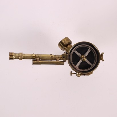 Théodolite Portable Acajou Laiton - Angleterre XIX Siècle