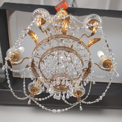 antique, lustre, lustres antiques, lustre antique, lustre italien antique, lustre antique, lustre néoclassique, lustre du 19ème siècle, lustre ballon