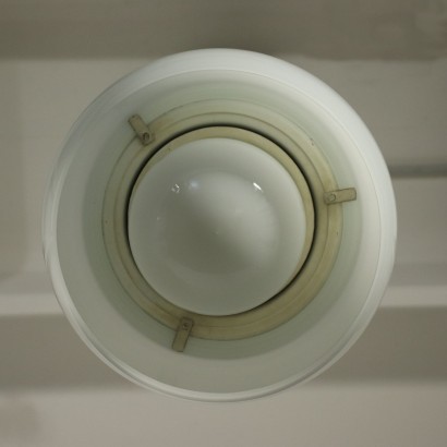 Lamp Omega Vico Magistretti Enamelled Metal Glass 1960s