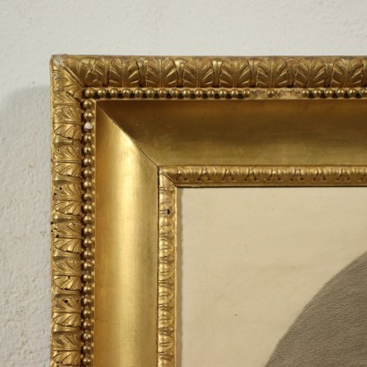 antiquariato, specchiera, antiquariato specchiera, specchiera antica, specchiera antica italiana, specchiera di antiquariato, specchiera neoclassica, specchiera del 800 - antiquariato, cornice, antiquariato cornice, cornice antica, cornice antica italiana, cornice di antiquariato, cornice neoclassico, cornice del 800,Cornice Impero