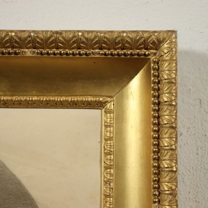 antiquariato, specchiera, antiquariato specchiera, specchiera antica, specchiera antica italiana, specchiera di antiquariato, specchiera neoclassica, specchiera del 800 - antiquariato, cornice, antiquariato cornice, cornice antica, cornice antica italiana, cornice di antiquariato, cornice neoclassico, cornice del 800,Cornice Impero