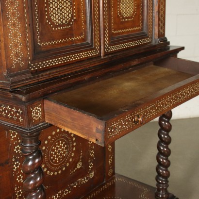 Inlaid Furniture In The Way Of Adriano Brambilla 19th Century