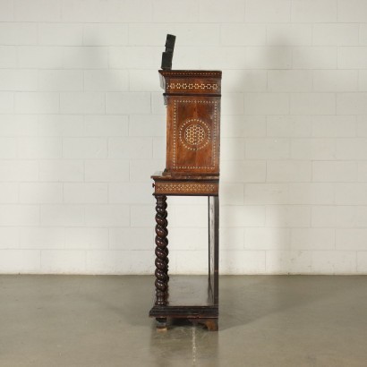 Inlaid Furniture In The Way Of Adriano Brambilla 19th Century
