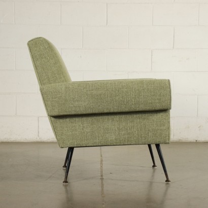 Armchair Foam Fabric Italy 1960s