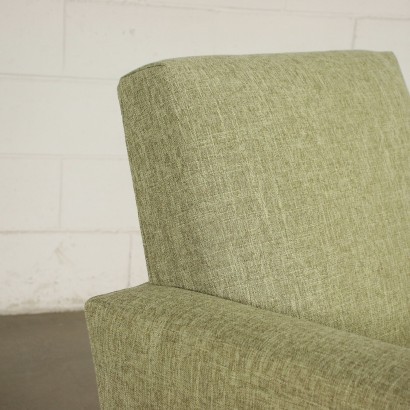 Armchair Foam Fabric Italy 1960s