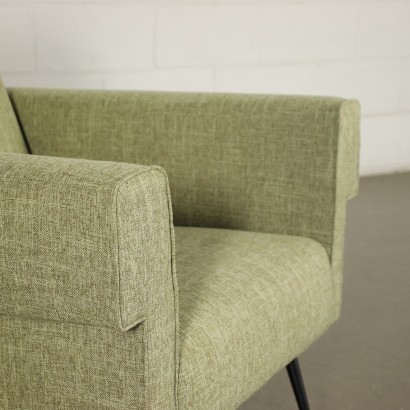 Armchair Foam Fabric Italy 1960s