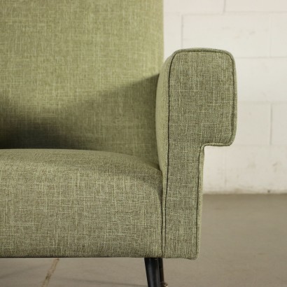 Armchair Foam Fabric Italy 1960s