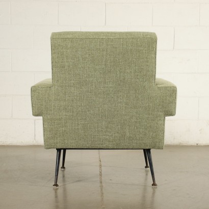 Armchair Foam Fabric Italy 1960s