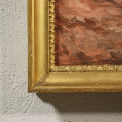 antiquariato, specchiera, antiquariato specchiera, specchiera antica, specchiera antica italiana, specchiera di antiquariato, specchiera neoclassica, specchiera del 800 - antiquariato, cornice, antiquariato cornice, cornice antica, cornice antica italiana, cornice di antiquariato, cornice neoclassico, cornice del 800,Coppia di Cornici in Stile Impero