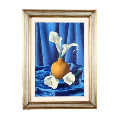 Ugo Celada da Virgilio,Composizione con fiori,Ugo Celada da Virgilio,Ugo Celada da Virgilio,Ugo Celada da Virgilio