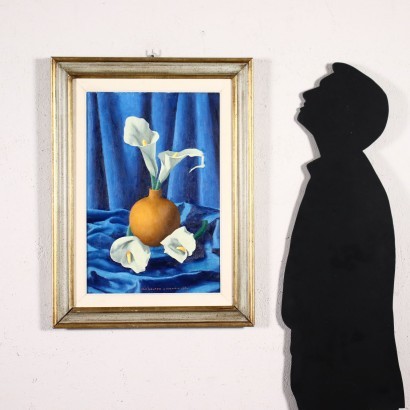 Ugo Celada da Virgilio,Composizione con fiori,Ugo Celada da Virgilio,Ugo Celada da Virgilio,Ugo Celada da Virgilio