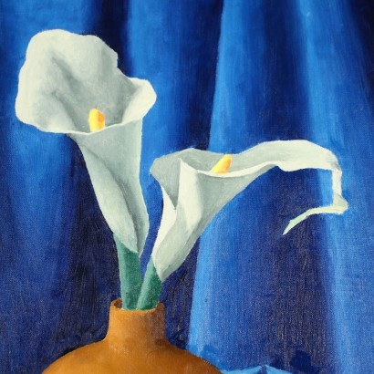 Ugo Celada da Virgilio,Composizione con fiori,Ugo Celada da Virgilio,Ugo Celada da Virgilio,Ugo Celada da Virgilio