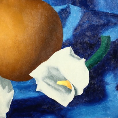 Ugo Celada da Virgilio,Composizione con fiori,Ugo Celada da Virgilio,Ugo Celada da Virgilio,Ugo Celada da Virgilio