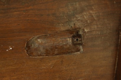Antiquitäten, Betten und Kopfteile, Nussbaum Bett, Schlitten Bett, Bett, Bett 800 800 800 halb, Antiquitäten, 800 Schlittenbett