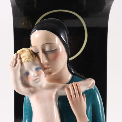 modernariato, modernariato di design, ceramica, ceramica modernariato, ceramica di modernariato, ceramica italiana, ceramica vintage, ceramica anni '60, ceramica design anni 60,Madonna Lenci Gino Levi-Montalcini,Gino Levi-Montalcini,Gino Levi-Montalcini,Gino Levi-Montalcini
