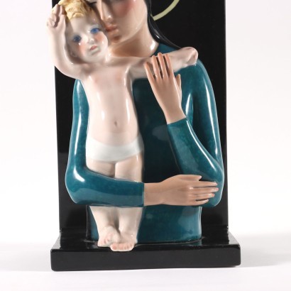 modernariato, modernariato di design, ceramica, ceramica modernariato, ceramica di modernariato, ceramica italiana, ceramica vintage, ceramica anni '60, ceramica design anni 60,Madonna Lenci Gino Levi-Montalcini,Gino Levi-Montalcini,Gino Levi-Montalcini,Gino Levi-Montalcini