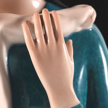 modernariato, modernariato di design, ceramica, ceramica modernariato, ceramica di modernariato, ceramica italiana, ceramica vintage, ceramica anni '60, ceramica design anni 60,Madonna Lenci Gino Levi-Montalcini,Gino Levi-Montalcini,Gino Levi-Montalcini,Gino Levi-Montalcini