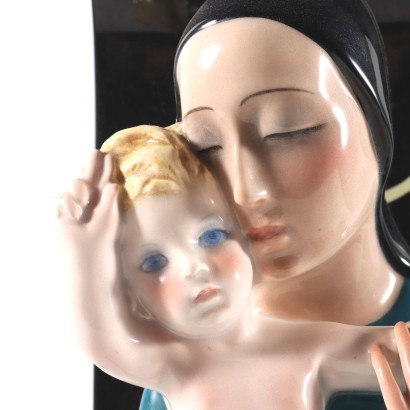 modernariato, modernariato di design, ceramica, ceramica modernariato, ceramica di modernariato, ceramica italiana, ceramica vintage, ceramica anni '60, ceramica design anni 60,Madonna Lenci Gino Levi-Montalcini,Gino Levi-Montalcini,Gino Levi-Montalcini,Gino Levi-Montalcini