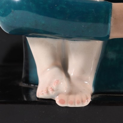 modernariato, modernariato di design, ceramica, ceramica modernariato, ceramica di modernariato, ceramica italiana, ceramica vintage, ceramica anni '60, ceramica design anni 60,Madonna Lenci Gino Levi-Montalcini,Gino Levi-Montalcini,Gino Levi-Montalcini,Gino Levi-Montalcini