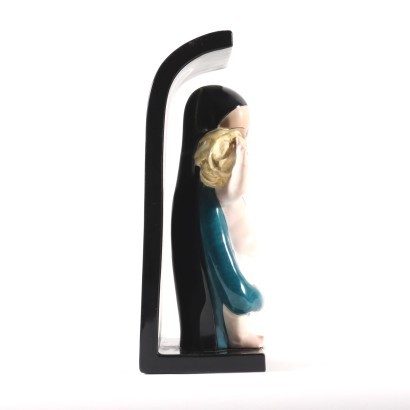 modernariato, modernariato di design, ceramica, ceramica modernariato, ceramica di modernariato, ceramica italiana, ceramica vintage, ceramica anni '60, ceramica design anni 60,Madonna Lenci Gino Levi-Montalcini,Gino Levi-Montalcini,Gino Levi-Montalcini,Gino Levi-Montalcini