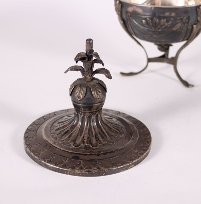 antiquariato, oggettistica, antiquariato oggettistica, oggettistica antica, oggettistica antica italiana, oggettistica di antiquariato, oggettistica neoclassico, oggettistica del 800,Zuccheriera in Argento