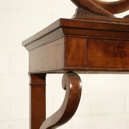 antiquariato, toilette, antiquariato toilette, toilette antica, toilette antica italiana, toilette di antiquariato, toilette neoclassica, toilette del 800,Toilette Restaurazione con Psiche