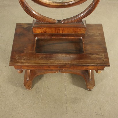 antiquariato, toilette, antiquariato toilette, toilette antica, toilette antica italiana, toilette di antiquariato, toilette neoclassica, toilette del 800,Toilette Restaurazione con Psiche