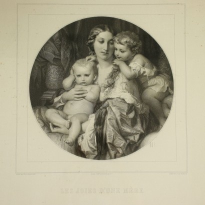 Group of 4 Frames 19th Century