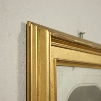 antiquariato, specchiera, antiquariato specchiera, specchiera antica, specchiera antica italiana, specchiera di antiquariato, specchiera neoclassica, specchiera del 800 - antiquariato, cornice, antiquariato cornice, cornice antica, cornice antica italiana, cornice di antiquariato, cornice neoclassico, cornice del 800,Cornice Fine XIX Secolo
