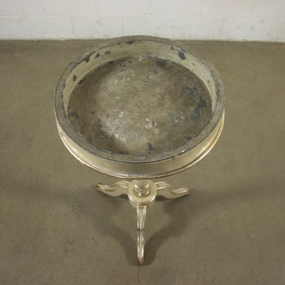 Jardinière Louis Philippe Bois Laqué Tôle Dorée - Italie XIX Siècle
