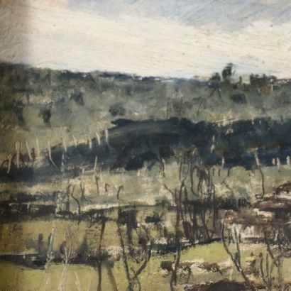 D. De Bernardi Huile sur Table Italie XX Siècle