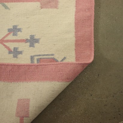 Vintage Klim Carpet Wool Cotton Poland 1970s-1980s