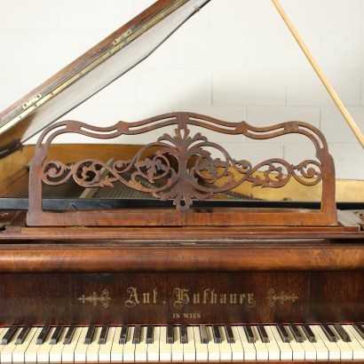 antiquariato, strumenti musicali, antiquariato strumenti musicali, strumenti musicali antichi, strumento musicale antico italiano, strumenti musicali di antiquariato, strumenti musicali neoclassici, strumenti musicali del 800,Pianoforte a Mezza Coda Hofbauer,Pianoforte a Mezza Coda Hofbauer