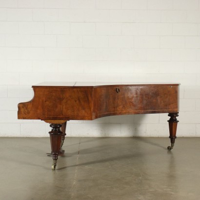 antiquariato, strumenti musicali, antiquariato strumenti musicali, strumenti musicali antichi, strumento musicale antico italiano, strumenti musicali di antiquariato, strumenti musicali neoclassici, strumenti musicali del 800,Pianoforte a Mezza Coda Hofbauer,Pianoforte a Mezza Coda Hofbauer