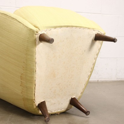 modernariato, modernariato di design, poltrona, poltrona modernariato, poltrona di modernariato, poltrona italiana, poltrona vintage, poltrona anni '60, poltrona design anni 60,Due Poltrone Anni 50